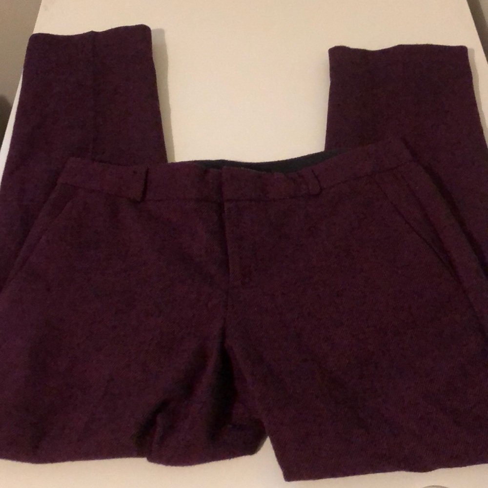 Magenta/Black Banana Republic 4P Dress Pant